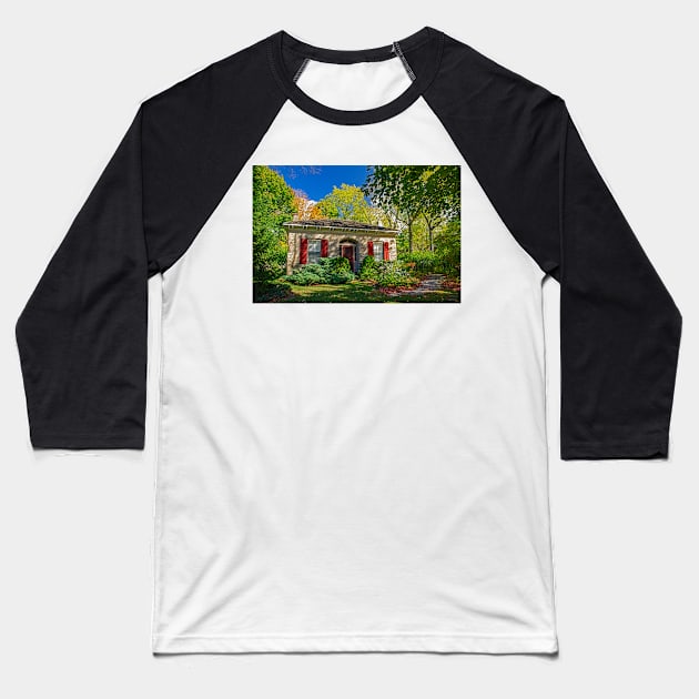 Lovely House on Main Street, Bayfield Baseball T-Shirt by BrianPShaw